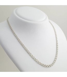 Aurora Patina Zilveren art deco collier 49,5 cm