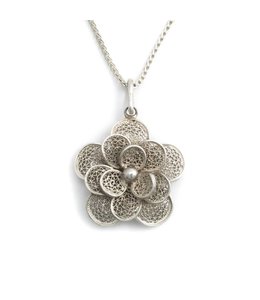 Aurora Patina Art deco collier filigrein