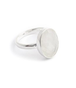 De Vogue Zilveren ring maansteen - maat 18